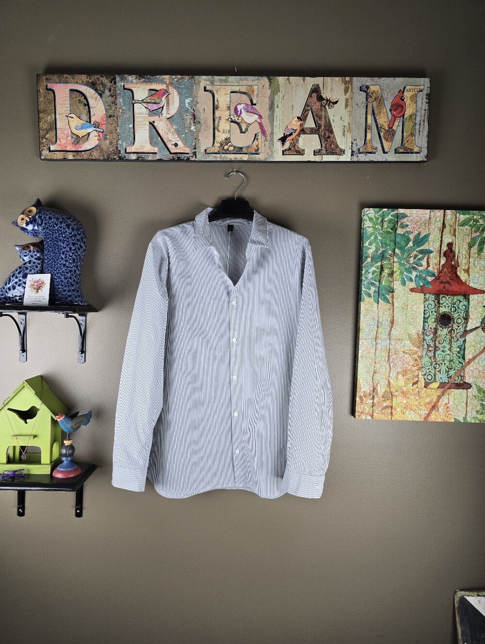 Lululemon New Venture Stripe Button Shirt XL